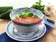 Supa cu iaurt si menta