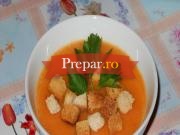 Supa de legume cu crutoane