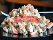 Salata boeuf cu oua fierte
