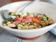 Salata de fasole boabe cu usturoi