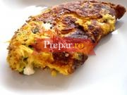 Omleta cu malai si branza